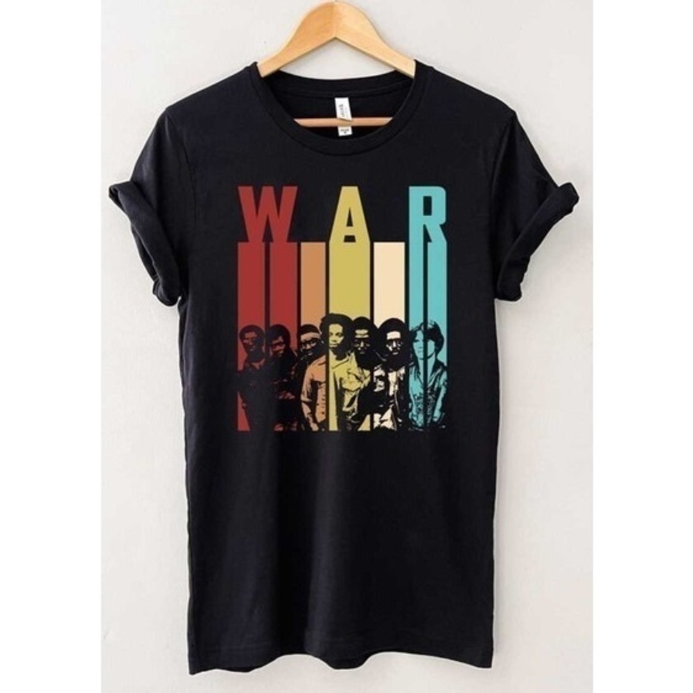 War Band Retro Rock Metal Music Fan Graphic Unisex T-Shirt